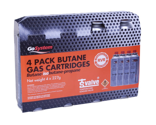 GoSystem 4 Pack Gas Cartridges