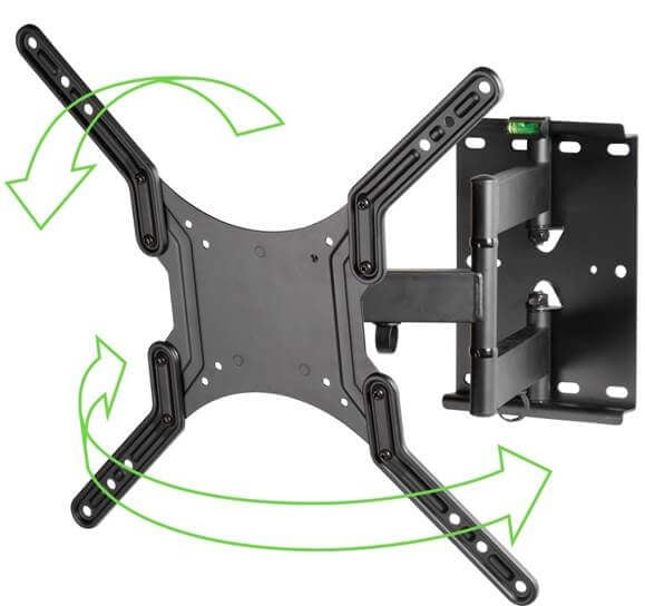 Vivanco Uk Ltd Tilt & Swing Wall Mounted Bracket