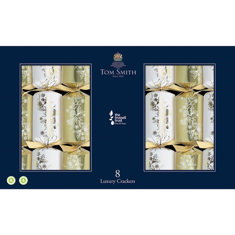 Tom Smith Luxury Crackers 8 x 14" Gold Deluxe