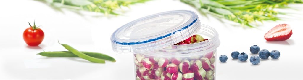 Locknlock Round Food Storage Container with Twist Lid