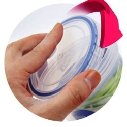 Locknlock Round Food Storage Container with Twist Lid