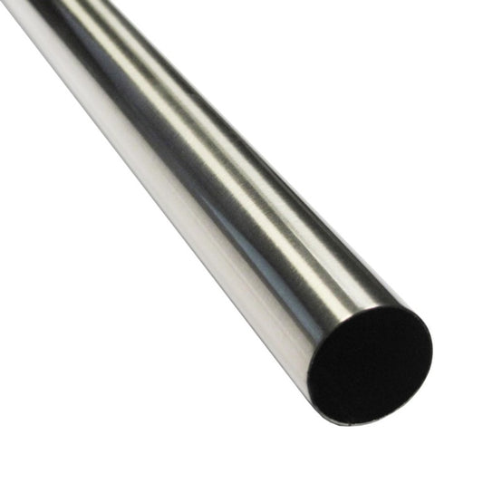 Securit Brushed Nickel Tube 25mm 3ft
