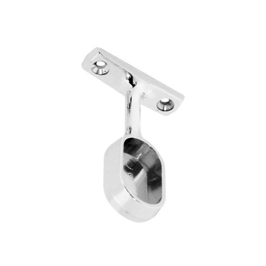 Securit Chrome Oval End Bracket