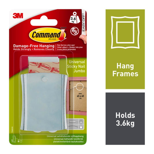 Commandâ„¢ Jumbo Universal Sticky Nail