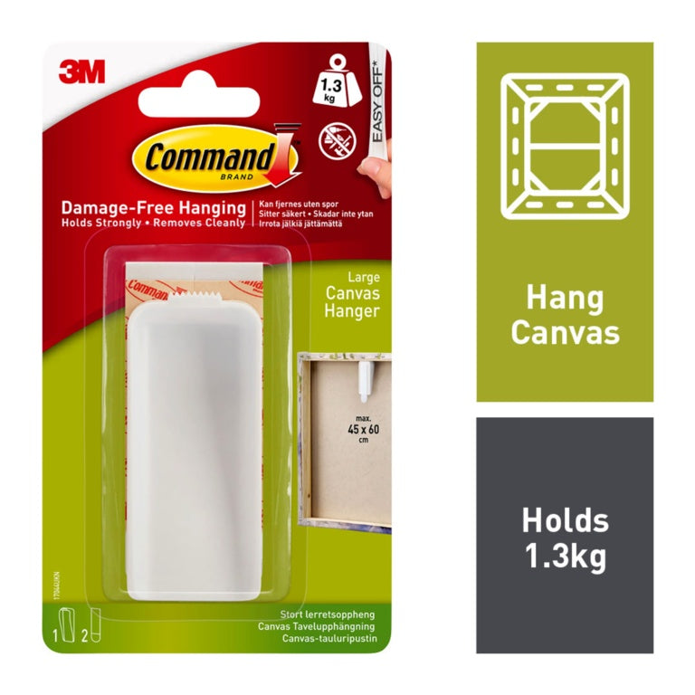 Commandâ„¢ Large Canvas Hanger