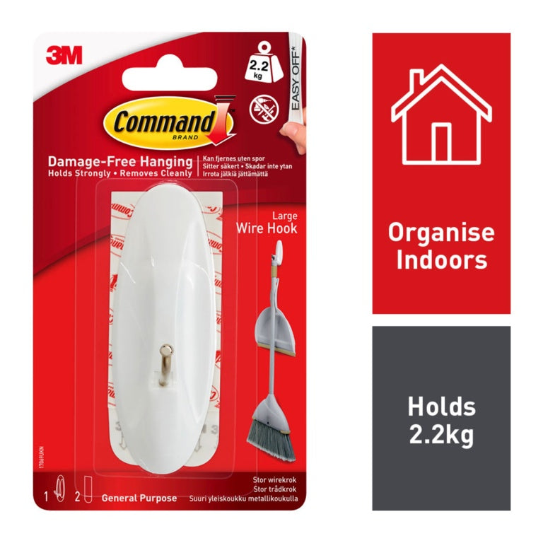 Commandâ„¢ Large Wire Hook