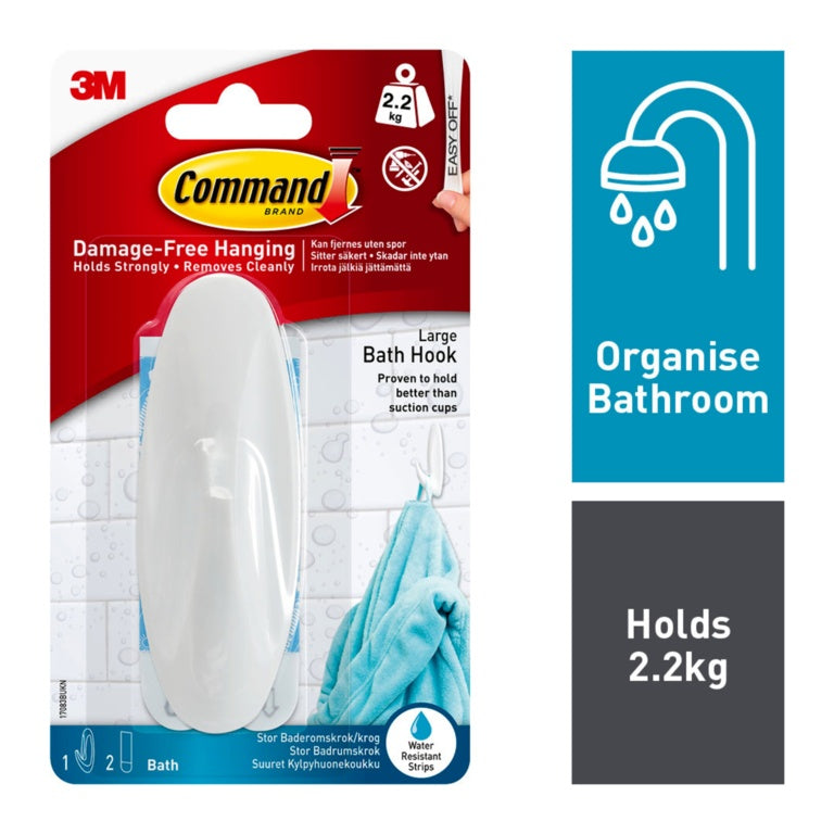 Commandâ„¢ Bath Large Designer Hook