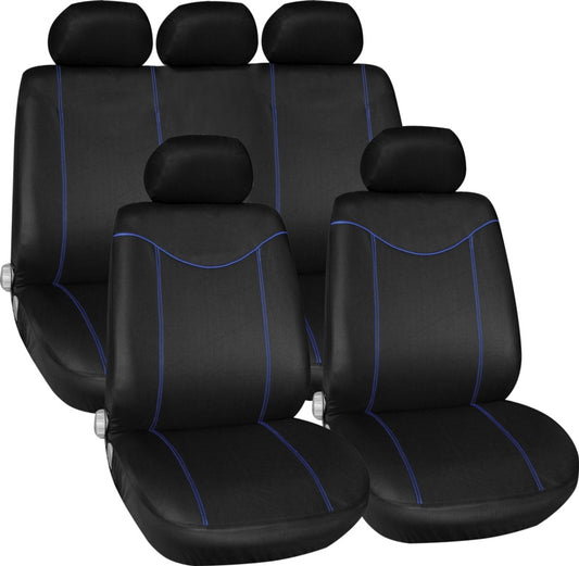 Streetwize Alabama Seat Cover Set Blue 11 Piece