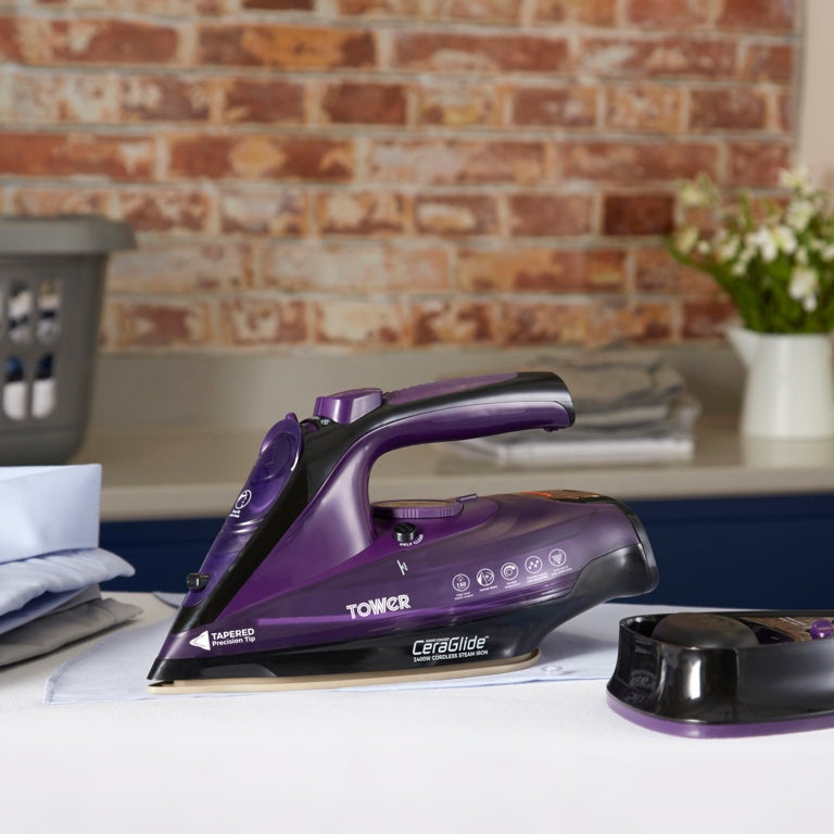 Tower Ceraglide Cord/Cordless Iron