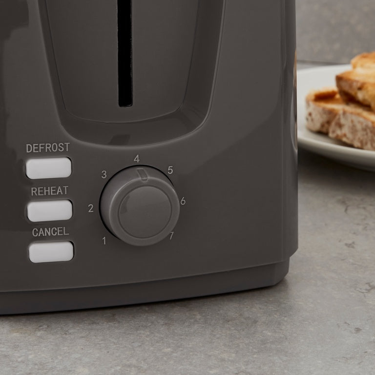 Tower Presto 2 Slice Toaster Polished Stainless Steel