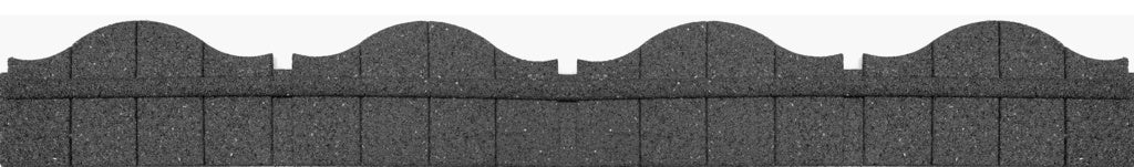 Primeur Ultra Curve Border Carolina Grey 2x15x120cm