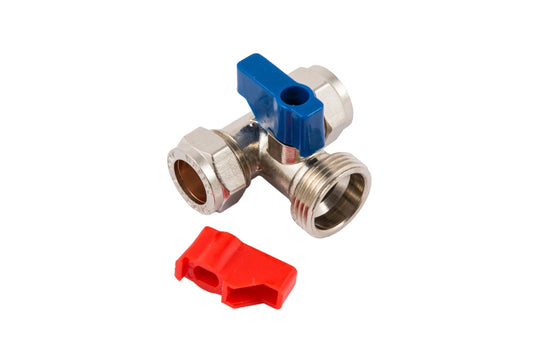 Securplumb CP Tee Washing Machine Tap