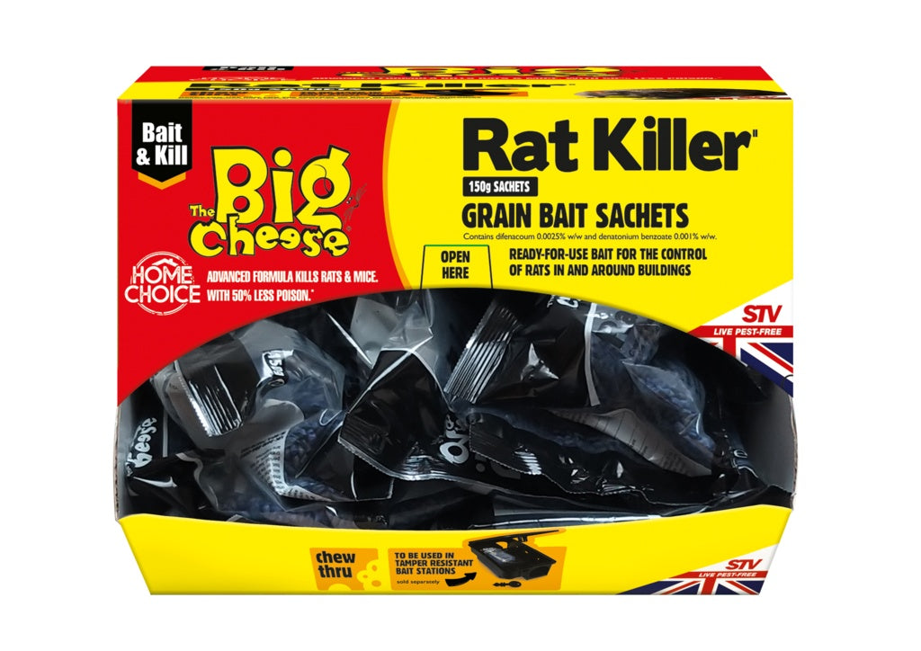 The Big Cheese Rat Killer Grain Bait