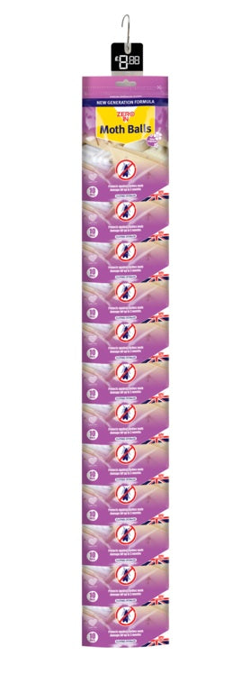 Zero In Moth Balls 10 Sachet