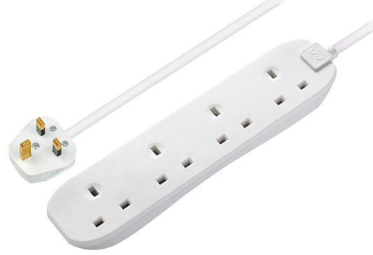 4 Gang Extension Lead With 1m Cable