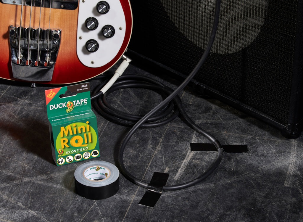 Duck Tape Black Mini Roll