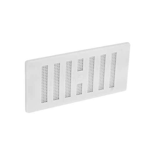 Securit Plastic Hit Miss Vent Whte Fixed Fly