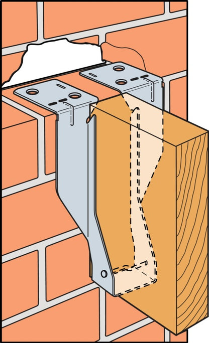 Simpson Strong Tie Timber To Masonry Hanger 100 x 47