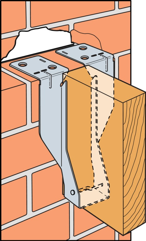 Simpson Strong Tie Timber To Masonry Hanger 150 x 47