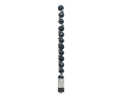 Kaemingk Shatterproof Baubles 3cm Night Blue