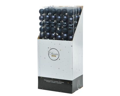 Kaemingk Shatterproof Baubles 3cm Night Blue