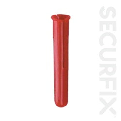 Standard Wall Plugs Red