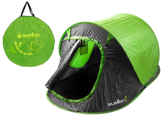 Summit 2 Person Pop Up Tent Green