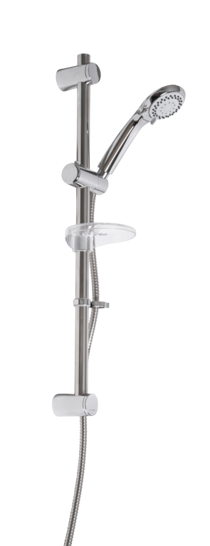 Croydex Amalfi 3 Function Shower Set Chrome