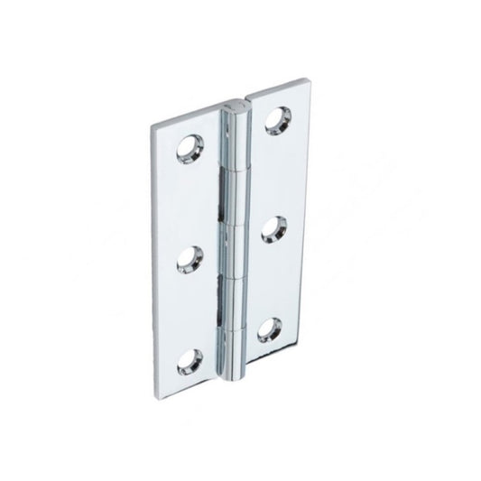 Securit Chrome Butt Hinge 63mm - Pack of 10