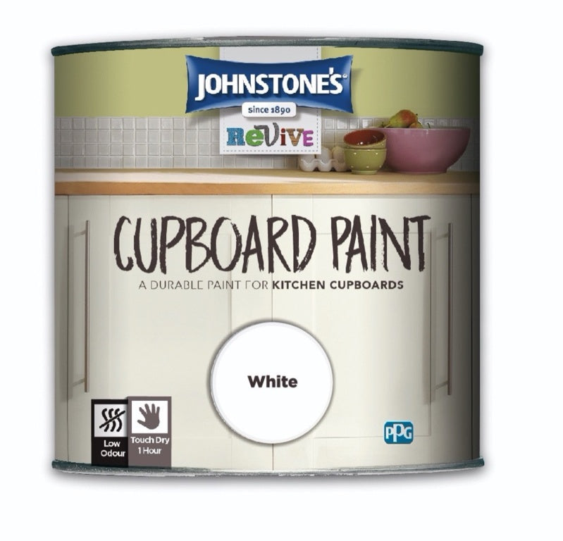 Johnstones Cupboard Paint 750ml White