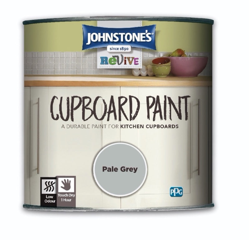 Johnstones Cupboard Paint 750ml Pale Grey