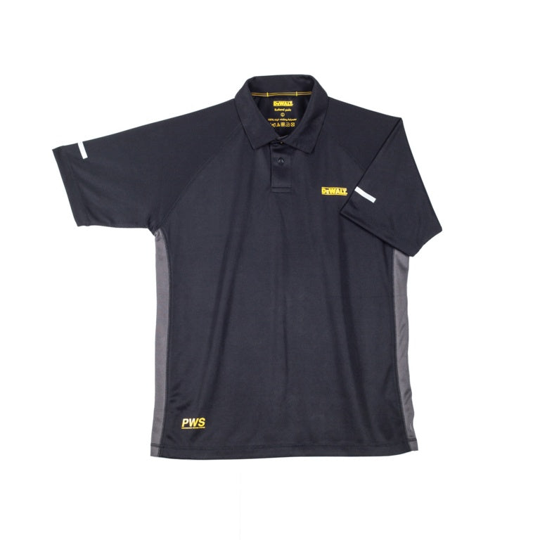 DeWalt Rutland Polo Shirt Grey/Black XL