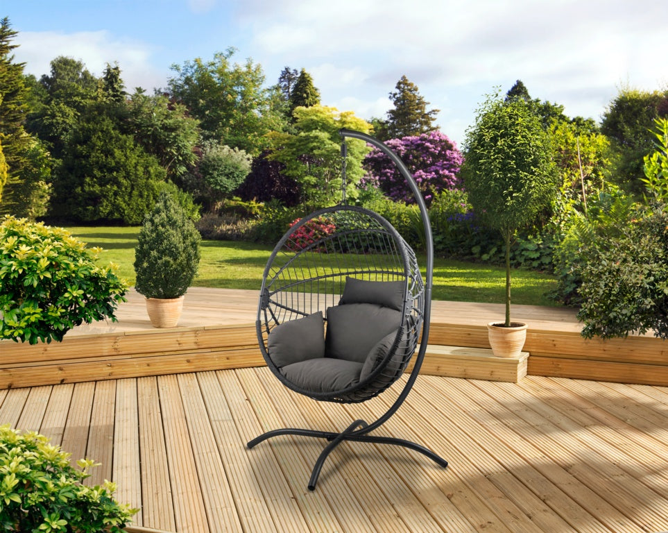 Pagoda Bali Folding Hanging Egg Chair