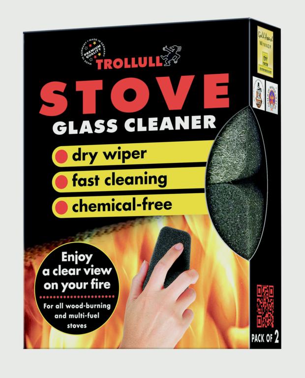 Trollull Stove Glass Cleaner Steel Wool
