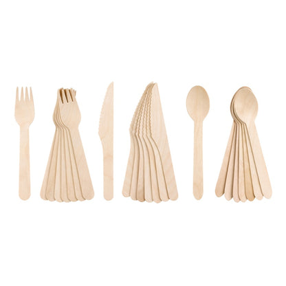 Chef Aid Wooden Cutlery Assorted