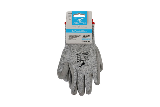 Glenwear Pu Glove Cut Level 5 10 - X Large