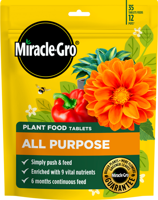 Miracle-GroÂ® All Purpose Continuous Release Plant Food Tablets