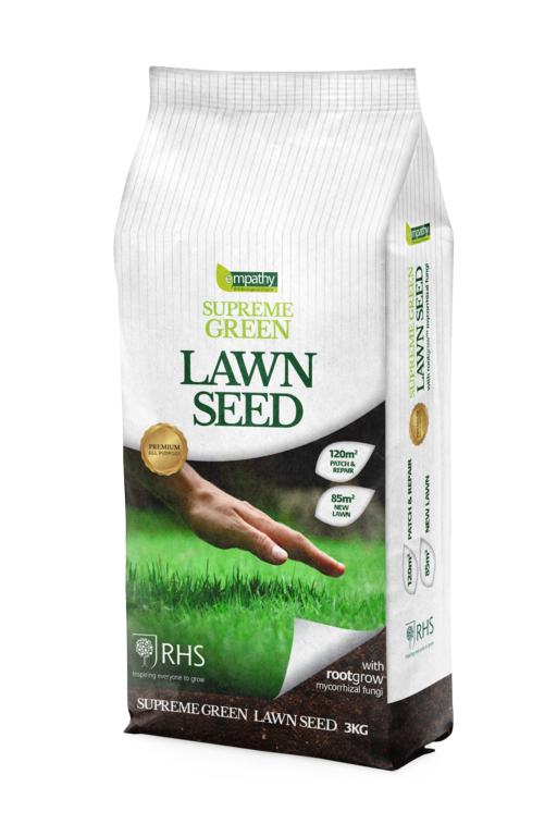 Empathy RHS Supreme Green Lawn Seed 3kg