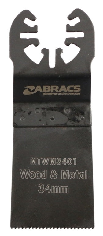 Abracs Multi-Tool Blade (Standard Cut) - Wood & Metal 34mm