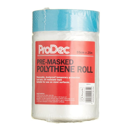 ProDec Pre-Masked Polythene Roll