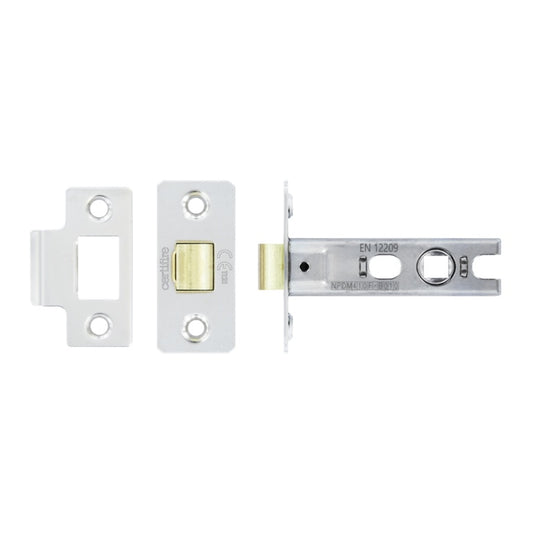 Smiths Architectural Tubular Bolt Thru Latch FD CP 76mm
