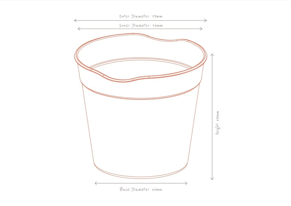 Clever Pots Easy Release Pot 7.6cm