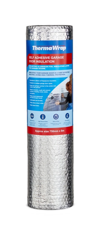 Thermawrap Self Adhesive Garage Door Insulation 750mm x 8m