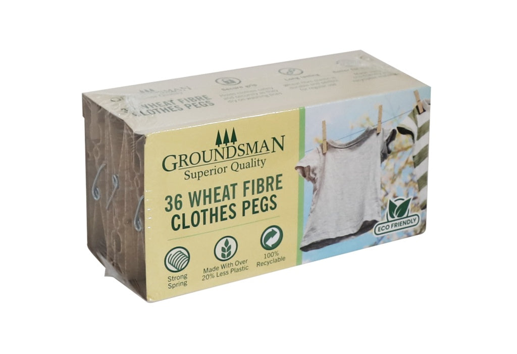Groundsman Wheat Fibre Clothes Pegs