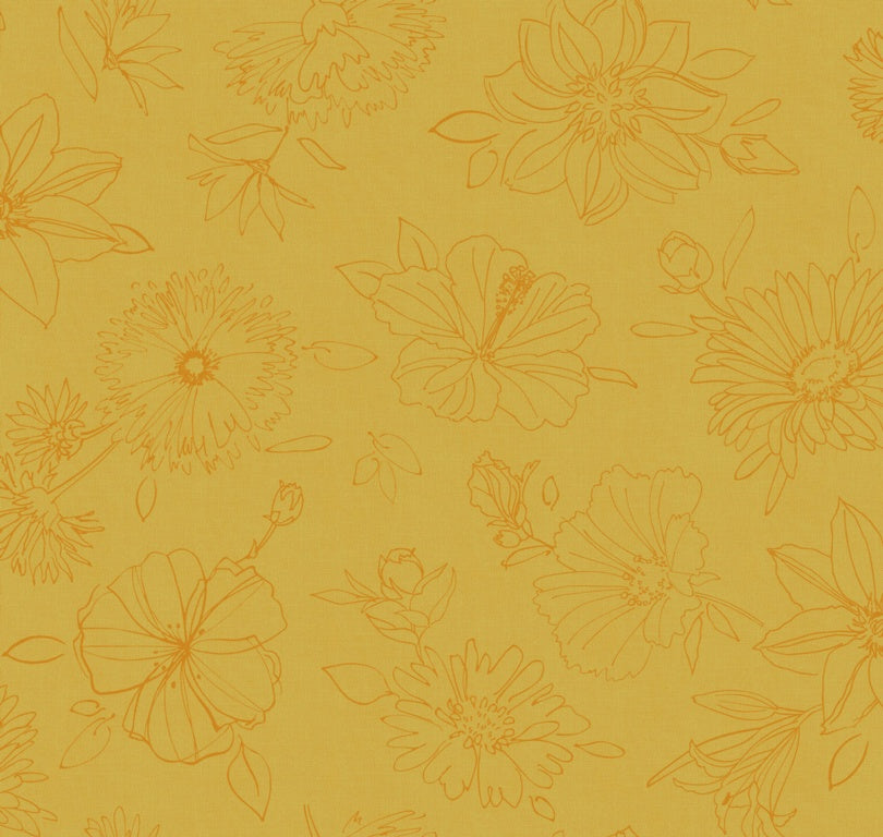 d-c-fixÂ® Manhattan Tablecloth - Palmas Yellow