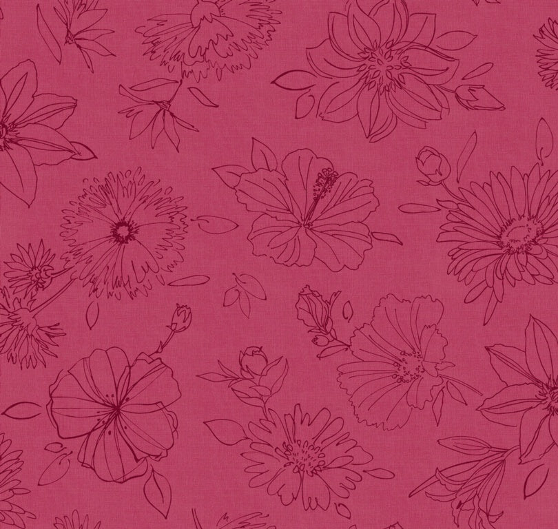 d-c-fixÂ® Manhattan Tablecloth - Palmas Pink