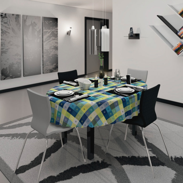 d-c-fixÂ® Manhattan Tablecloth - Victor Blue