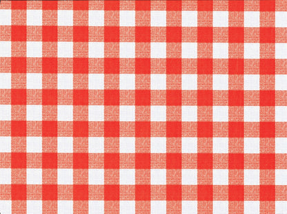 d-c-fixÂ® Manhattan Tablecloth - Avanti Red & White