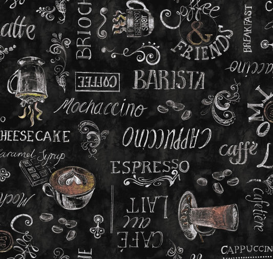 d-c-fixÂ® Manhattan Tablecloth - Ristretto Noir