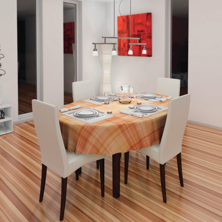 d-c-fixÂ® Manhattan Tablecloth - Valova Mandarine